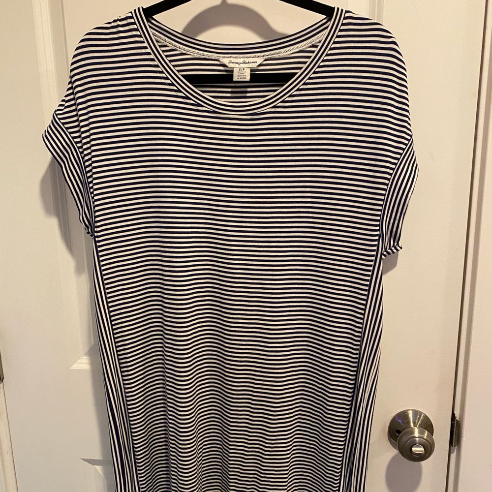 Tommy Bahama oversized tee shirt dress